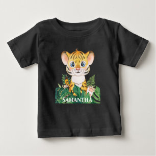 T-shirt Pour Bébé aimez la faune Tigre Bébé