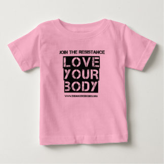 T-shirt Pour Bébé Aimez votre corps