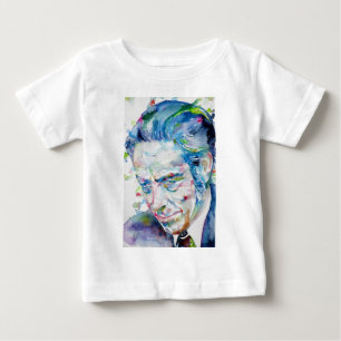 T-shirt Pour Bébé ALAN WATTS - portrait aquarelle.5