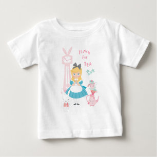 T-shirt Pour Bébé Alice au pays des merveilles  Heure Du Thé