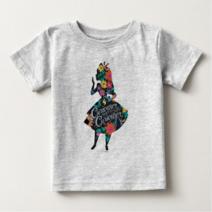 T-shirt Pour Bébé Alice Curiouser et Curiouser
