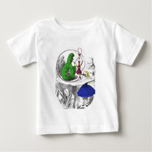 T-shirt Pour Bébé Alice et Caterpillar