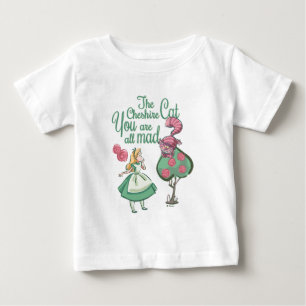 T-shirt Pour Bébé Alice  Vous Êtes Tous Mal