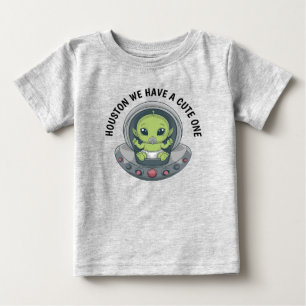 T-shirt Pour Bébé Alien bébé en OVNI