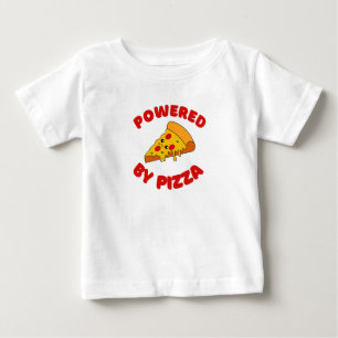 T-SHIRT POUR BÉBÉ ALIMENTÉ PAR PIZZA