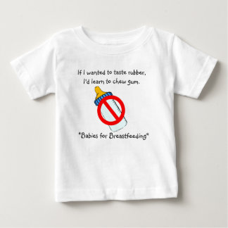 T-shirt Pour Bébé Allaiter (le caoutchouc d'échantillon)