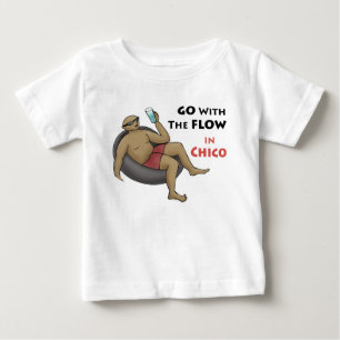 T-shirt Pour Bébé Aller avec le flux à Chico