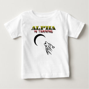 T-shirt Pour Bébé Alpha dans la formation