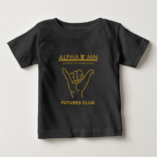 T-shirt Pour Bébé Alpha T-shirt de bébé de manganèse