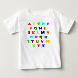 T-shirt Pour Bébé alphabet