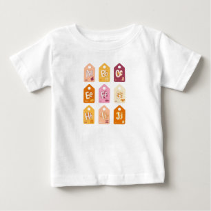 T-shirt Pour Bébé alphabet pour bébé