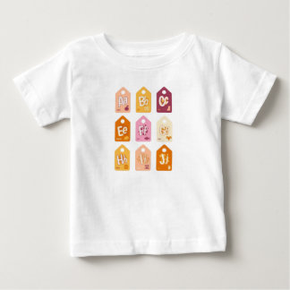 T-shirt Pour Bébé alphabet pour bébé