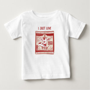 T-shirt Pour Bébé Amateur de soupe à queue d'Ox
