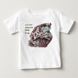T-shirt Pour Bébé Amazon Lait Grenouille Artwork Baby and Kids' T-sh