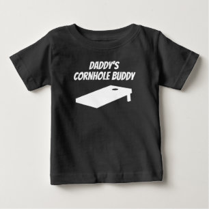 T-shirt Pour Bébé Ami de Cornhole du papa