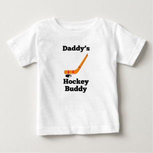 T-shirt Pour Bébé Ami de l'hockey du papa