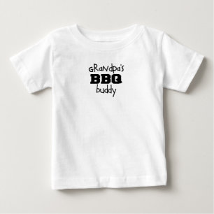 T-shirt Pour Bébé Ami du BBQ du grand-papa