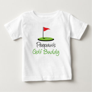 T-shirt Pour Bébé Ami du golf de Peepaw