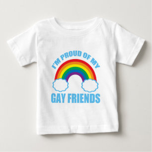 T-shirt Pour Bébé Amis gais