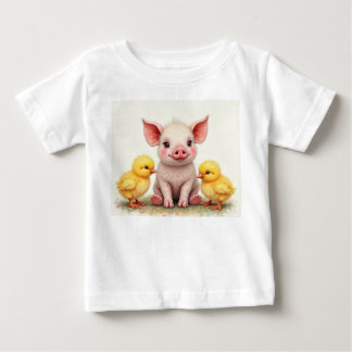 T-shirt Pour Bébé amitiés amusantes