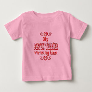 T-shirt Pour Bébé Amour de BOSTON TERRIER
