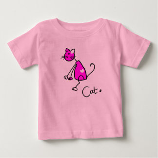 T-shirt Pour Bébé Amour de chat