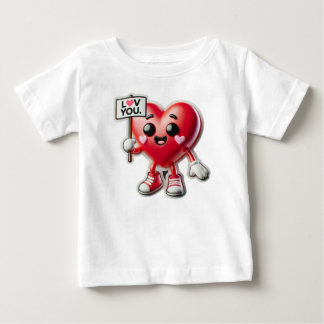 T-shirt Pour Bébé Amour Sincère