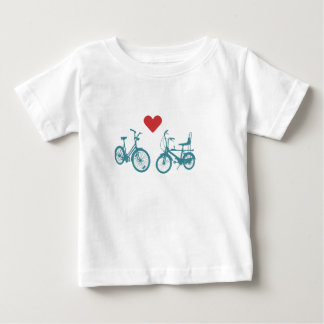 T-shirt Pour Bébé amour vintage pour vélo