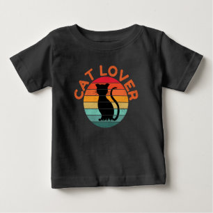 T-SHIRT POUR BÉBÉ AMOUREUX DE CHATS