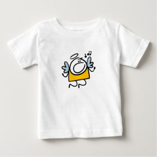 T-shirt Pour Bébé Amusant ange chanteur