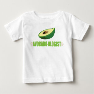 T-shirt Pour Bébé Amusant Avocado