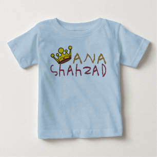T-SHIRT POUR BÉBÉ ANA SHAHZAD.
