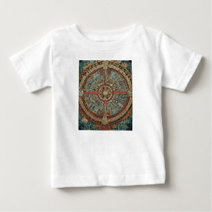 T-shirt Pour Bébé Anciens gardiens du temps : Calendrier maya Art