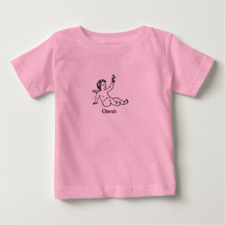 T-shirt Pour Bébé Ange d'ange avec la fleur