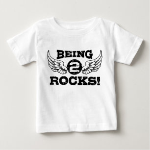 T-shirt Pour Bébé Anniversaire 2 ans