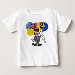T-shirt Pour Bébé Anniversaire de clown de cirque 2ème