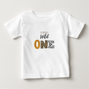 T-shirt Pour Bébé Anniversaire de police Forme animale sauvage