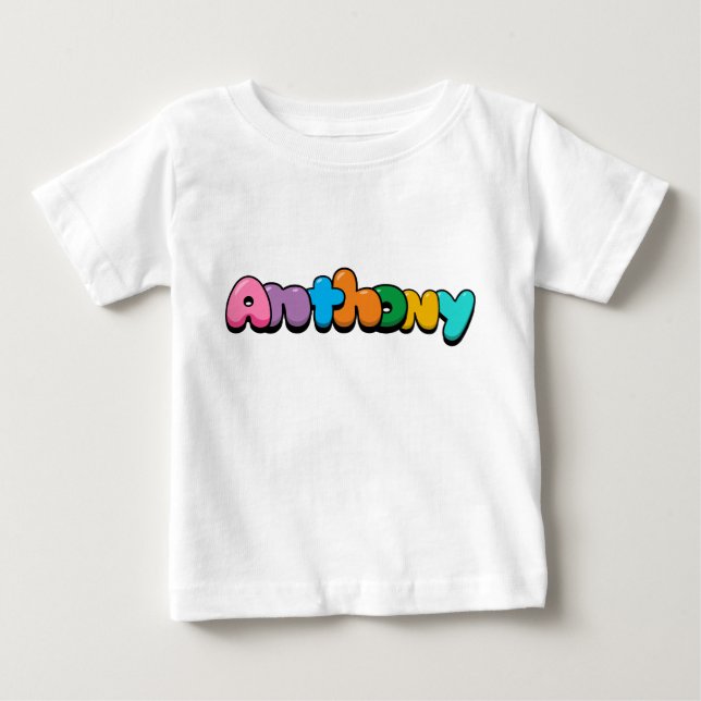 T-shirt Pour Bébé Anthony (Devant)