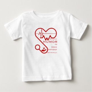T-shirt Pour Bébé Apporter l'humour à chaque patient individuellemen