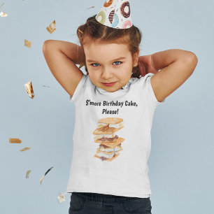 T-shirt Pour Bébé Aquarelle Anniversaire Réaliste d'un Tout-Petit S'