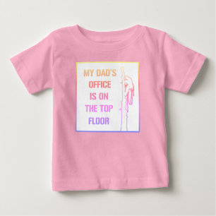 T-shirt Pour Bébé Arboriste drôle mignon de citation