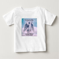 Archange de bébé Michael White T-shirt