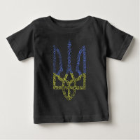 Armoiries de l'Ukraine trident motif de la spirale