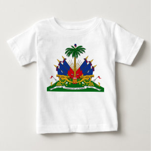 T-shirt Pour Bébé Armoiries haïtiennes (Haïti)