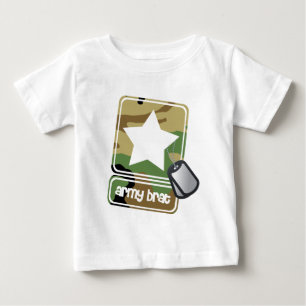 T-shirt Pour Bébé Army Brat