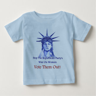 T-shirt Pour Bébé Arrêtez la guerre sur des femmes