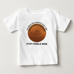 T-shirt Pour Bébé Arrêtez la mine de galets - Pebble Mine Penny