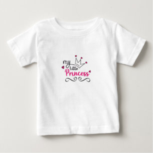 T-shirt Pour Bébé Art de police mignon Ma petite princesse avec Gear