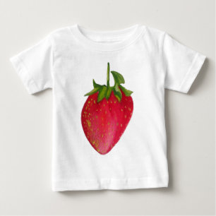 T-shirt Pour Bébé Artecouleur de l'eau de fraise juteuse