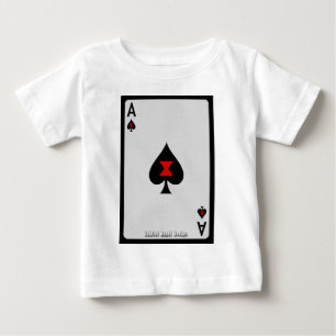 T-shirt Pour Bébé As de pique